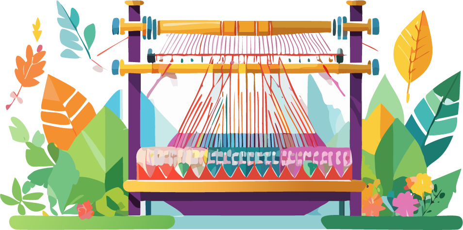 Weaving machines in Brazilian textile production